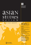 Cover image for Asian Studies Review, Volume 38, Issue 3, 2014