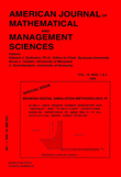 Cover image for American Journal of Mathematical and Management Sciences, Volume 19, Issue 1-2, 1999