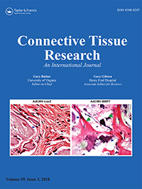Cover image for Connective Tissue Research, Volume 59, Issue 3, 2018