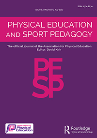 Cover image for Physical Education and Sport Pedagogy, Volume 22, Issue 4, 2017