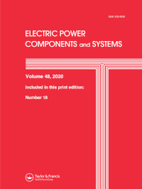 Cover image for Electric Power Components and Systems, Volume 48, Issue 18, 2020