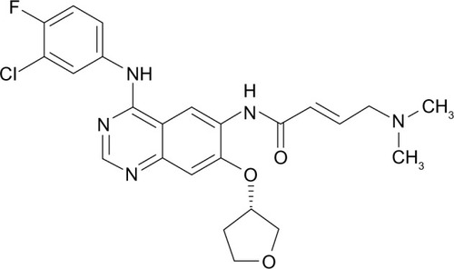 Figure 1 Afatinib chemical structure.