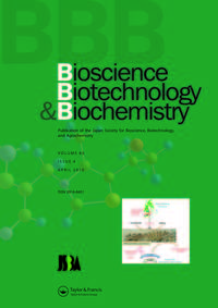 Cover image for Bioscience, Biotechnology, and Biochemistry, Volume 80, Issue 4, 2016