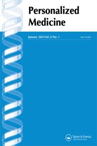 Cover image for Personalized Medicine, Volume 20, Issue 1, 2023