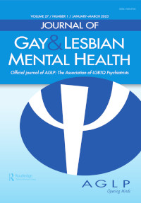 Cover image for Journal of Gay & Lesbian Mental Health, Volume 27, Issue 1, 2023