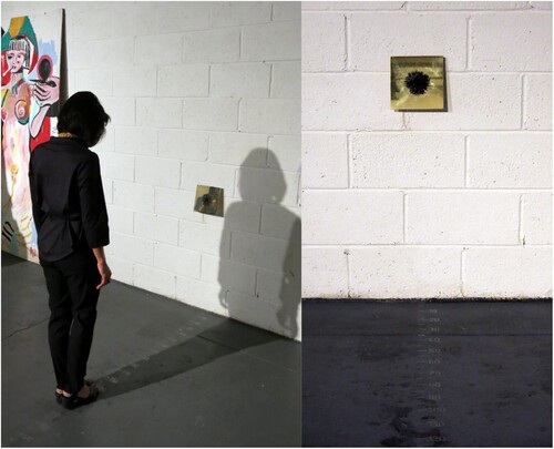 Azadeh Sarjoughian, An Alternative Measurement Plus Seven-Centimetre High Heels, 2017, Centrala Gallery, Birmingham, UK, photograph courtesy of the artist