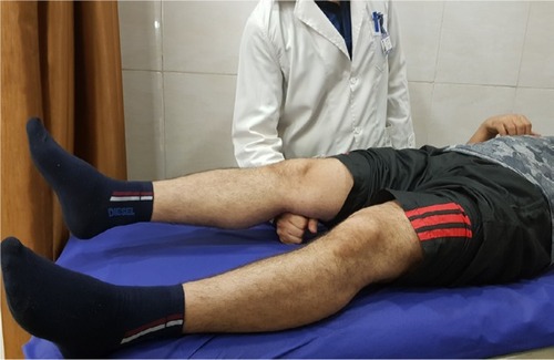 Figure 1 Vastus medialis coordination test.