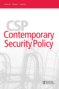 Cover image for Contemporary Security Policy, Volume 38, Issue 1, 2017