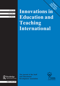 Cover image for Innovations in Education and Teaching International, Volume 52, Issue 3, 2015