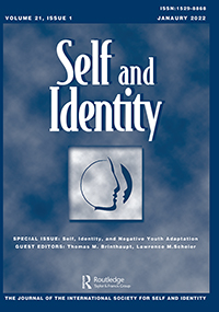Cover image for Self and Identity, Volume 21, Issue 1, 2022