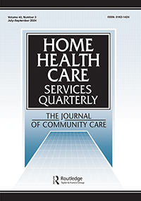 Cover image for Home Health Care Services Quarterly, Volume 43, Issue 3, 2024