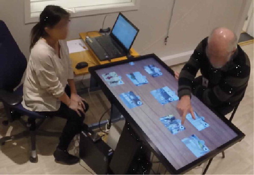 FIGURE 6. Audiologist (left) and patient (right) using the prototype simulator during hearing aid tuning.