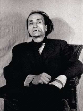 Antonin Artaud 1947 Photo: by Denise Colomb