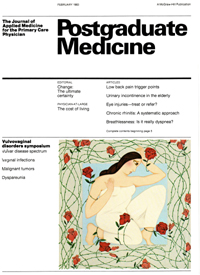 Cover image for Postgraduate Medicine, Volume 73, Issue 2, 1983