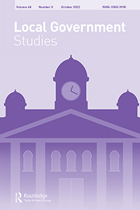 Cover image for Local Government Studies, Volume 48, Issue 5, 2022
