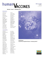 Cover image for Human Vaccines & Immunotherapeutics, Volume 7, Issue 11, 2011
