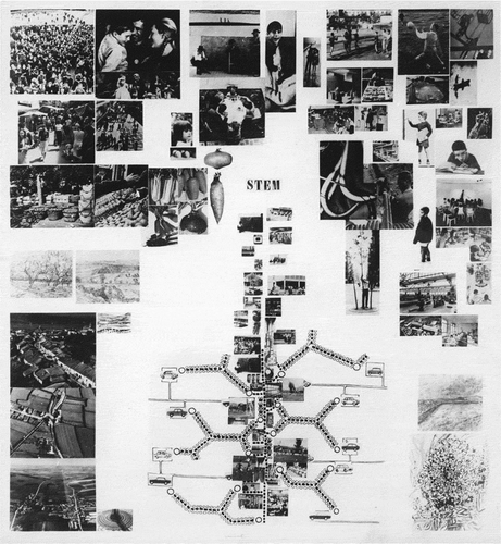 Figure 3. Candilis-Josic-Woods, Stem collage, 1961. Credits: Shadrach Woods papers, Avery Library, Columbia University.