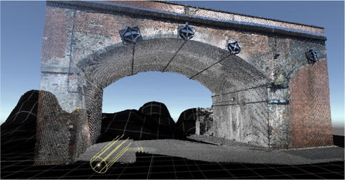 Figure 10. Artificial lighting in the VR environment keeps the weather always sunny. Defects become more prominent and saves lighting costs, especially in areas where inspection takes place in darker areas such as tunnels, under water bridges or bridges.