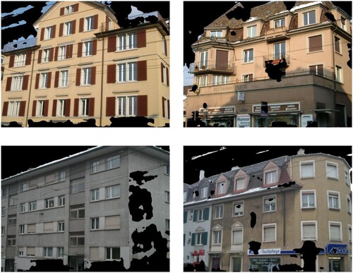Figure 8. Buildings extracted by UNet++.