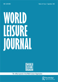 Cover image for World Leisure Journal, Volume 64, Issue 3, 2022