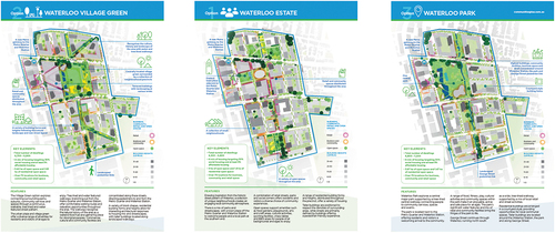 Figure 5. The three options of masterplan (Source: NSW Government).