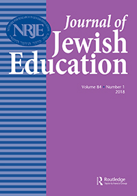 Cover image for Journal of Jewish Education, Volume 84, Issue 1, 2018