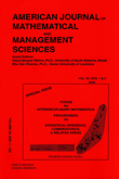 Cover image for American Journal of Mathematical and Management Sciences, Volume 20, Issue 1-2, 2000