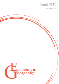 Cover image for Economic Geography, Volume 99, Issue 2, 2023