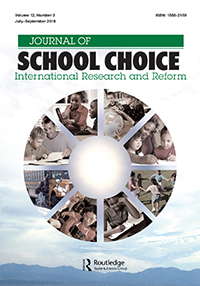 Cover image for Journal of School Choice, Volume 12, Issue 3, 2018