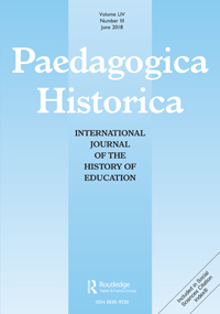 Cover image for Paedagogica Historica, Volume 54, Issue 3, 2018