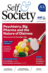 Cover image for Self & Society, Volume 40, Issue 4, 2013