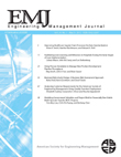 Cover image for Engineering Management Journal, Volume 24, Issue 1, 2012