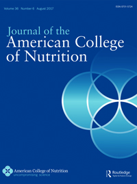 Cover image for Journal of the American Nutrition Association, Volume 36, Issue 6, 2017