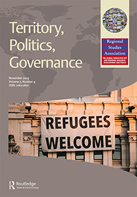 Cover image for Territory, Politics, Governance, Volume 7, Issue 4, 2019