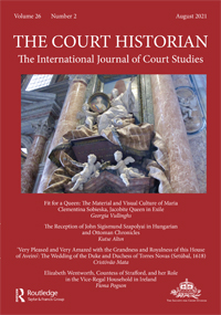 Cover image for The Court Historian, Volume 26, Issue 2, 2021
