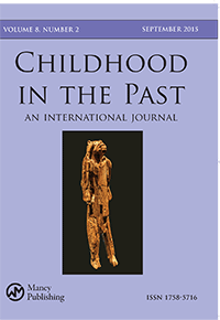 Cover image for Childhood in the Past, Volume 8, Issue 2, 2015