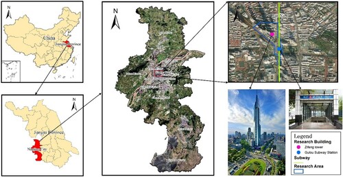 1 Map and photos of the experimental area