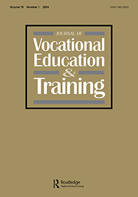 Cover image for Journal of Vocational Education & Training, Volume 76, Issue 1, 2024