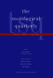 Cover image for The Sociological Quarterly, Volume 47, Issue 3, 2006