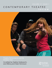 Cover image for Contemporary Theatre Review, Volume 27, Issue 1, 2017