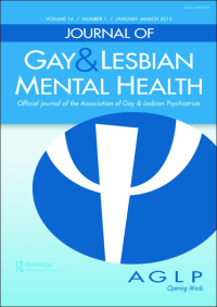 Cover image for Journal of Gay & Lesbian Mental Health, Volume 25, Issue 1, 2021