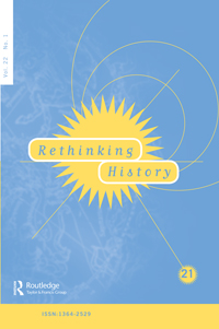 Cover image for Rethinking History, Volume 22, Issue 1, 2018