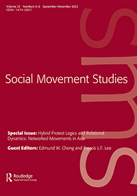 Cover image for Social Movement Studies, Volume 22, Issue 5-6, 2023
