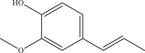 Figure 1. Chemical structure of isoeugenol