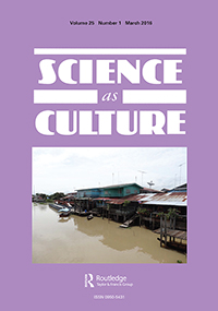 Cover image for Science as Culture, Volume 25, Issue 1, 2016