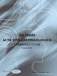 Cover image for Acta Oto-Laryngologica, Volume 138, Issue sup1, 2018