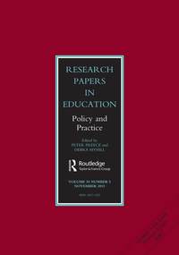 Cover image for Research Papers in Education, Volume 30, Issue 5, 2015