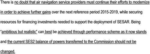 Extract 2. Power balance between separate territories.