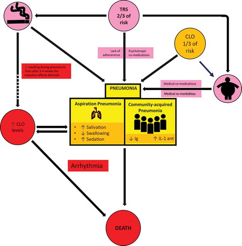 Figure 1. Pneumonia in CLO patients