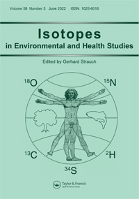 Cover image for Isotopes in Environmental and Health Studies, Volume 58, Issue 3, 2022